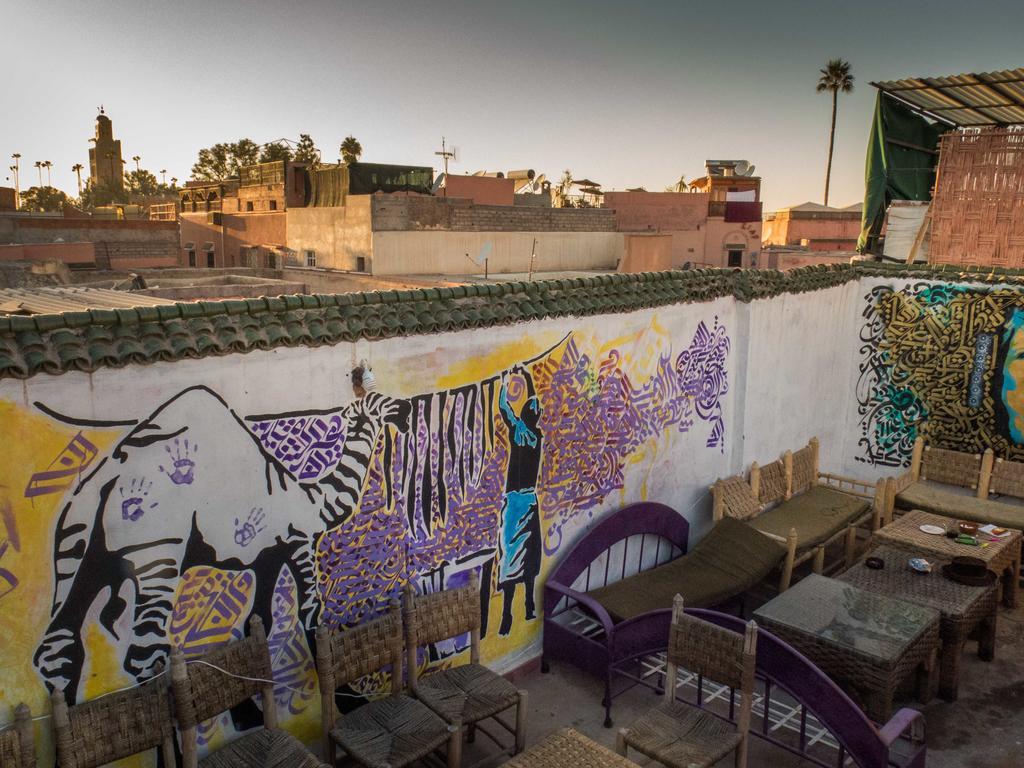 Backpackers Grapevine Hostel Marrakesh Exterior foto