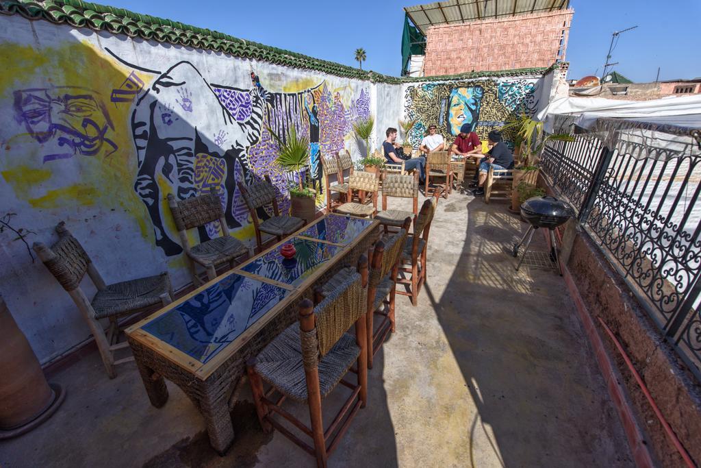 Backpackers Grapevine Hostel Marrakesh Exterior foto